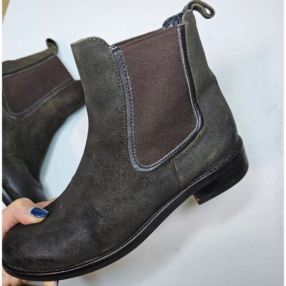 Thursday BootsAnkle Handmade brown Suede leather W's 6.5. USA designed.‎ Stylish - Picture 11 of 16